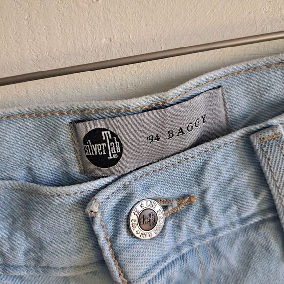 Levi's Light Blue Boyfriend Jeans - Picture 4 of 12